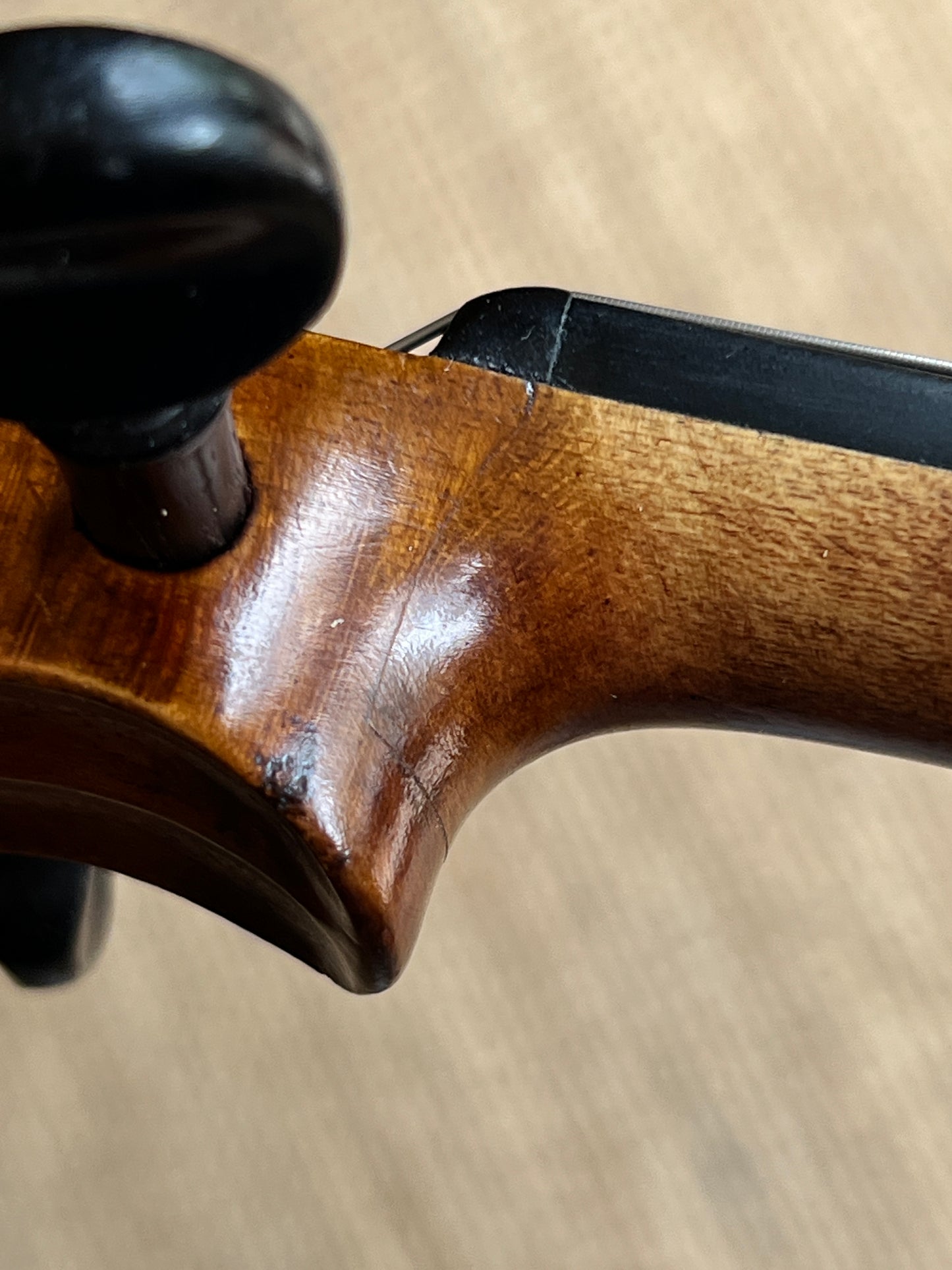 Late C18th Johann George Schonfelder workshop - Markneukirchen Violin