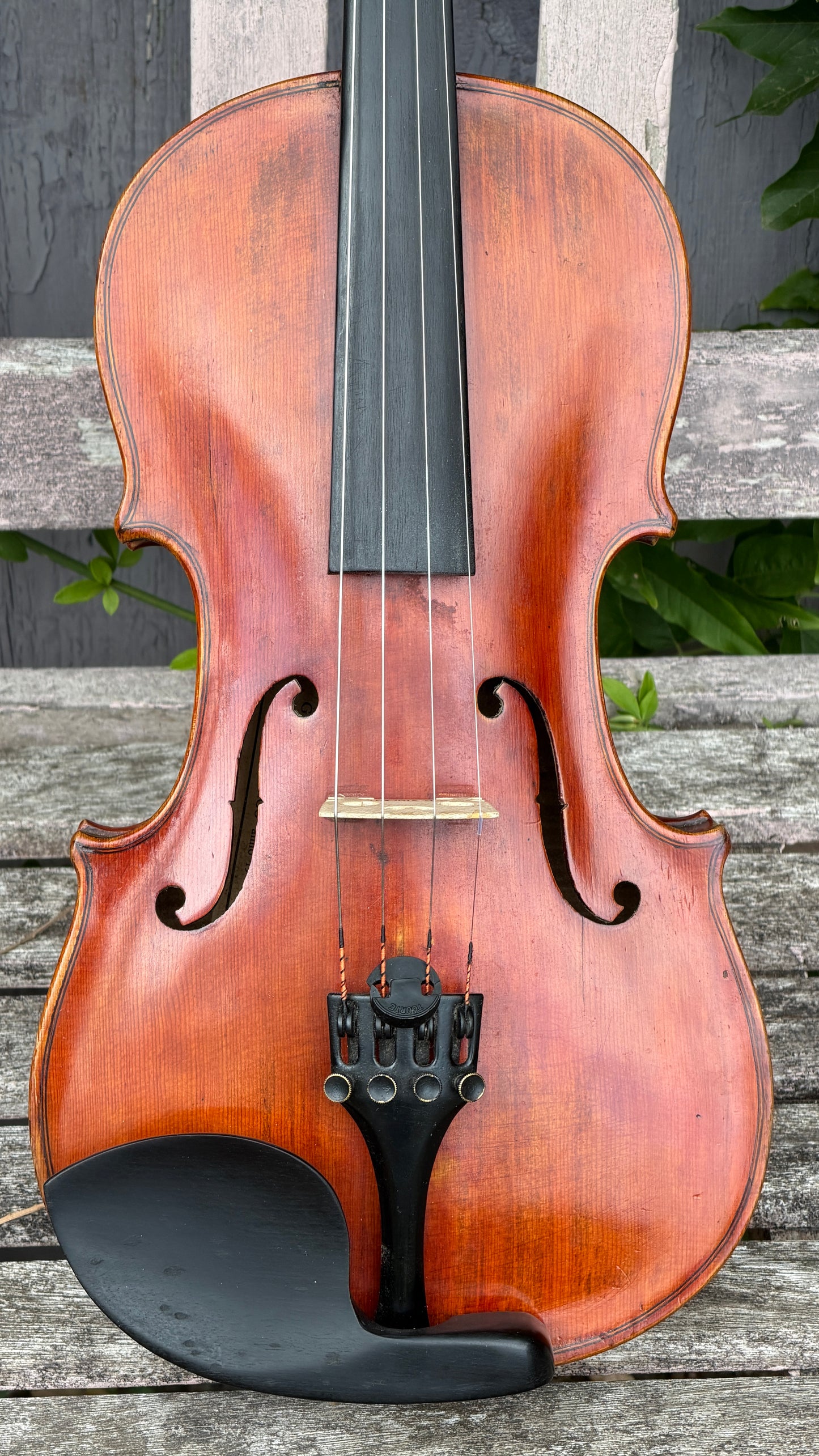 Markneukirchen Violin, early C20th. Labelled as Giuseppe Fiorini