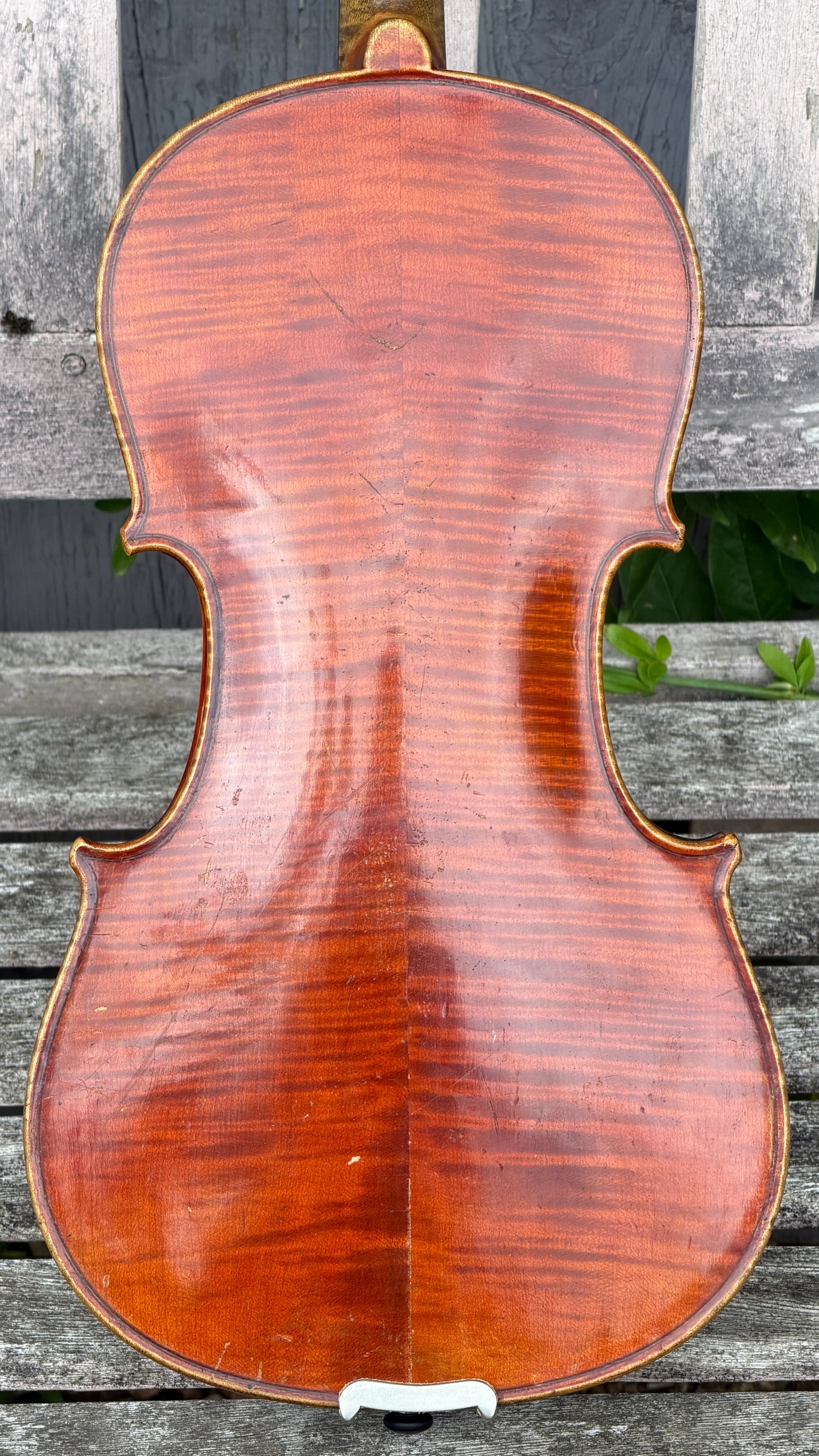 Markneukirchen Violin, early C20th. Labelled as Giuseppe Fiorini