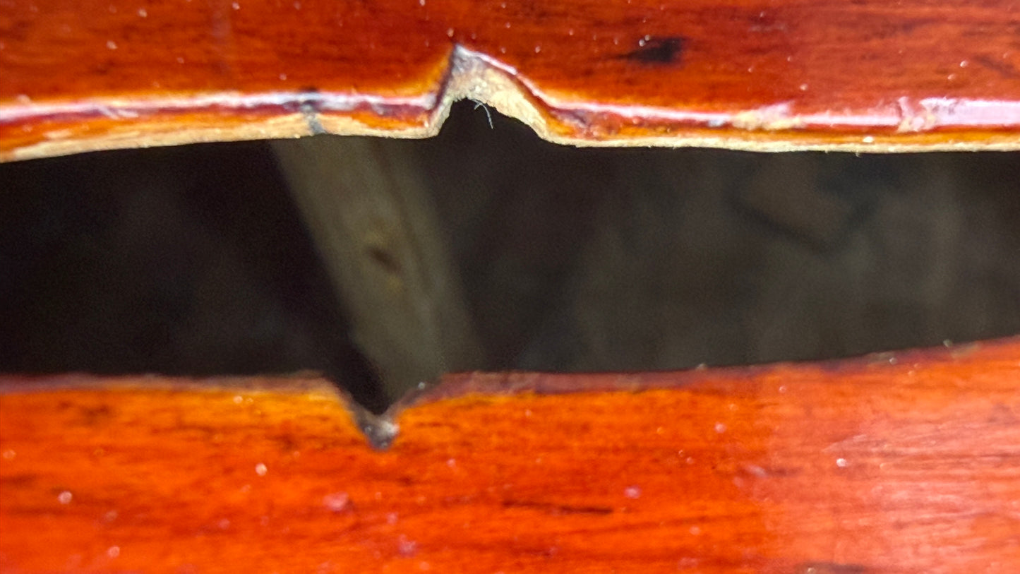 Markneukirchen Violin, early C20th. Labelled as Giuseppe Fiorini