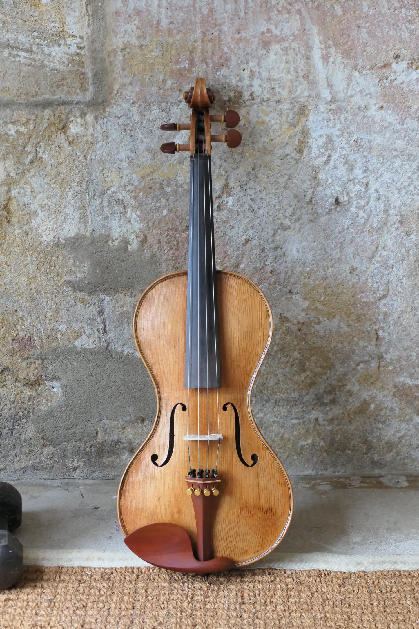 SOLD - Beechwood Cornerless violin #56