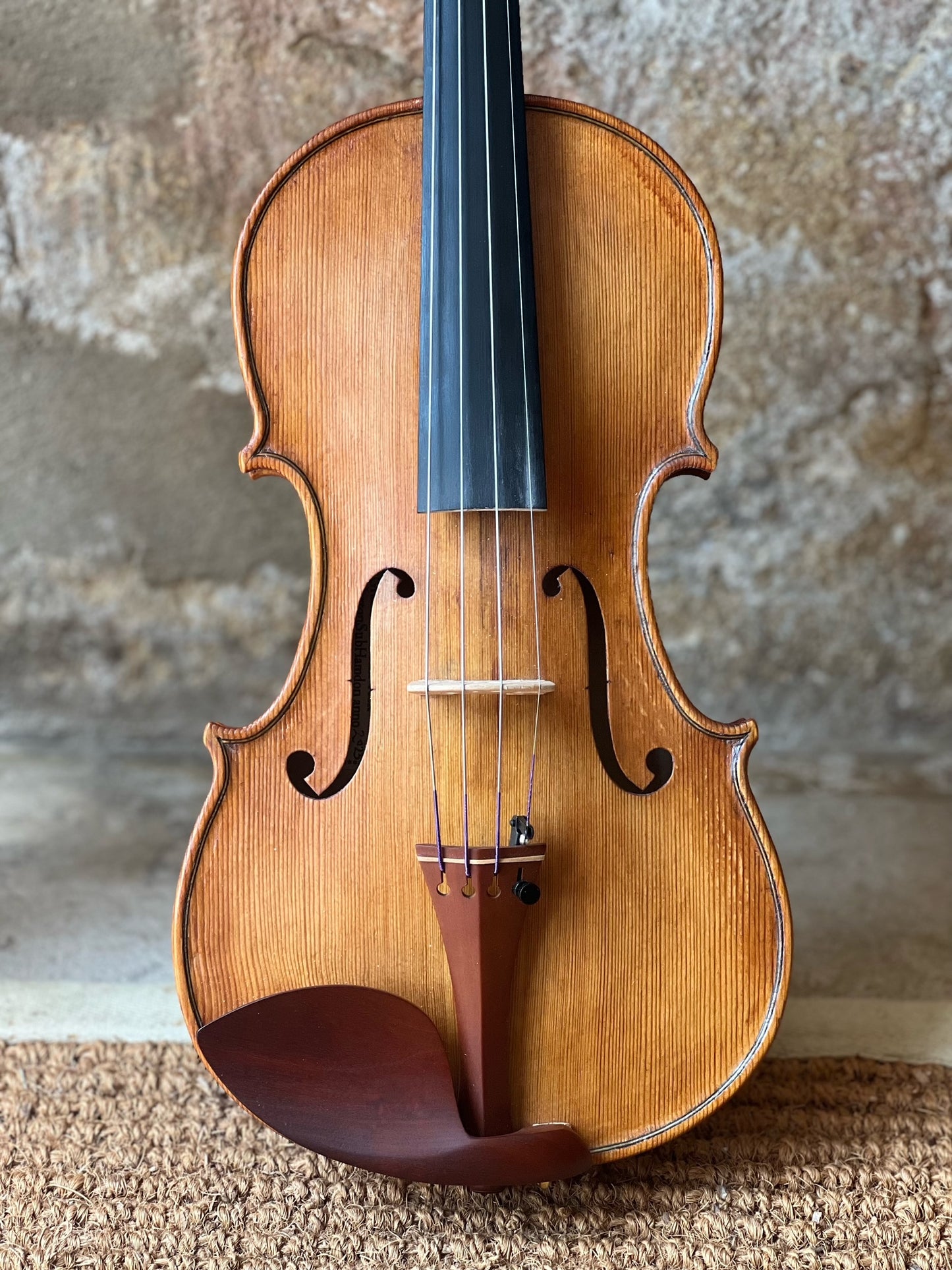 SOLD - Handmade Lightweight English Violin in Limewood