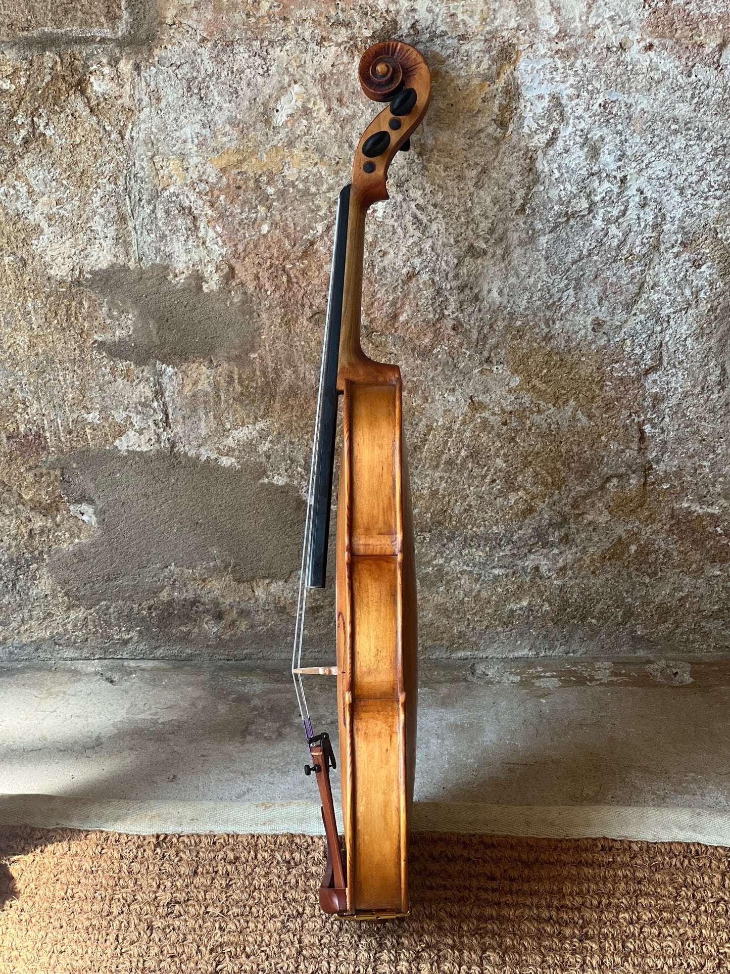 SOLD - Handmade Lightweight English Violin in Limewood