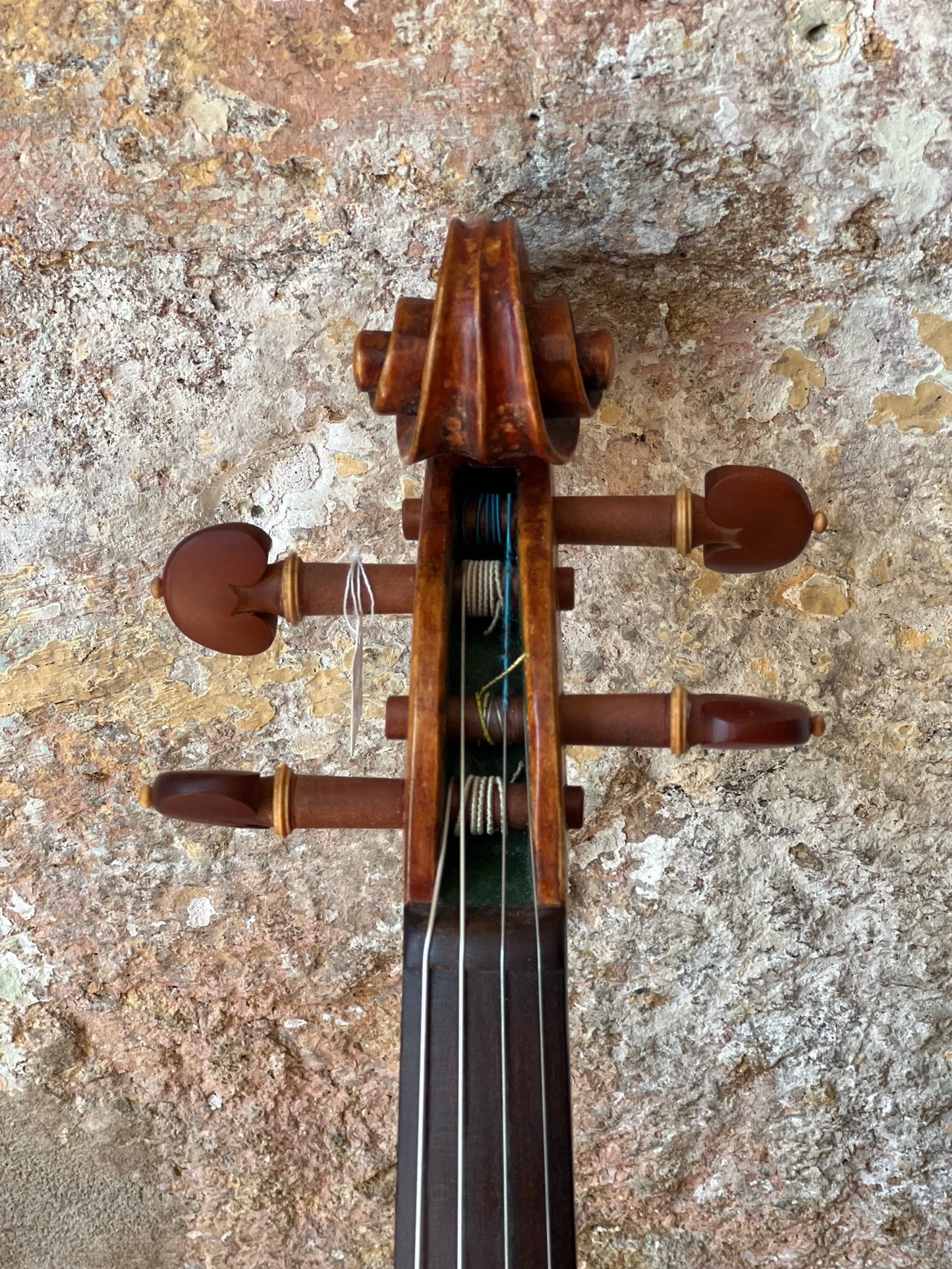 SOLD - Handmade English Violin in figured maple and spruce