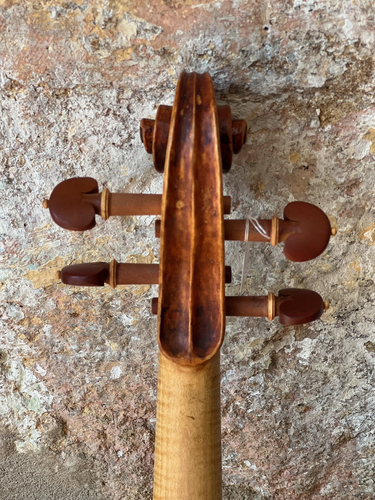 SOLD - Handmade English Violin in figured maple and spruce